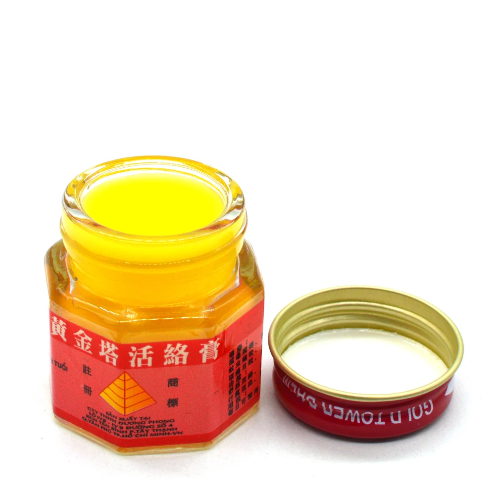 

Vietnam Gold Tower Balm Ointment Muscle Aches Arthritis Medicine Pain Relief Cream Relieving Muscle Joints D098