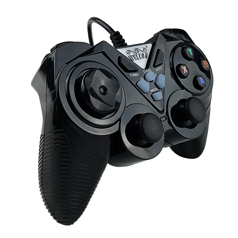 Проводной джойстик usb Controle Dzhostik для Microsoft Xbox One вибрации геймпад для паровой ПК оконные рамы ноутбук джойстик - Цвет: Black