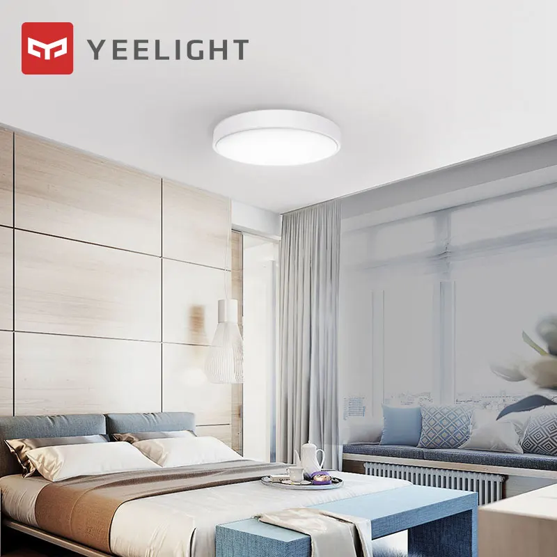  Original Xiaomi Mijia Yeelight 400mm*400mm 35W Nox Round Diamond Smart LED Ceiling Light for Home B - 32973115248