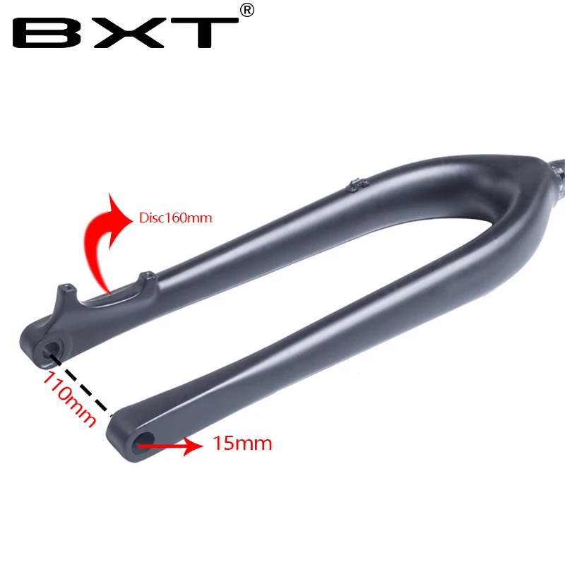 BXT полностью углеродная MTB вилка Boost 110*15 мм 29er для горного велосипеда 29 дюймов