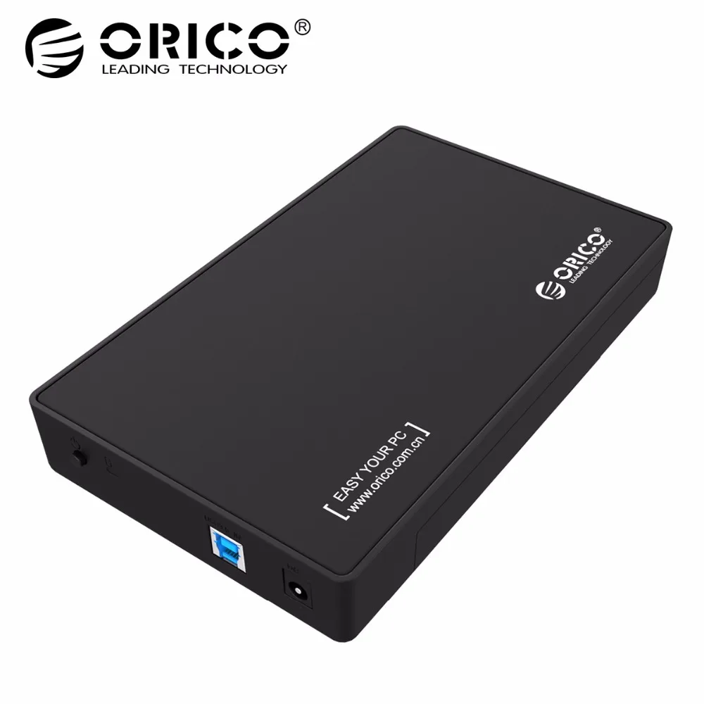 Beste ORICO 3.5 HDD Behuizing 3.5 inch SATA Externe Harde Schijf Behuizing, USB 3.0 Tool Gratis voor 3.5 \