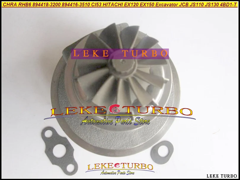 RHB6 8944183200 8944163510 8-94418-3200 894418-3200 CI53 Turbo For HITACHI EX120 EX150 For JCB JS110 JS130 Excavator 4BD1 4BD1-T (4)