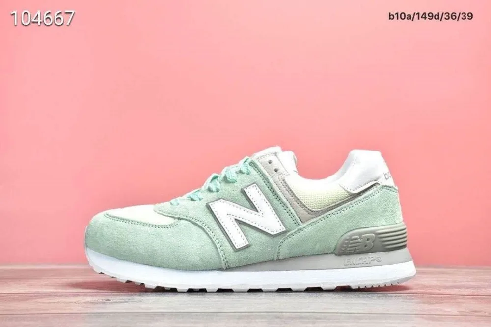 New Balance Top Pig Eight ретро кроссовки женские, дышащие Wl574esb уличная спортивная обувь кроссовки европейские размеры 36-39