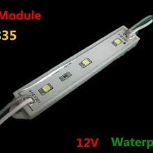 Wholesale1000pcs водонепроницаемый SMD 2835 Светодиодные модуль светодиодной подсветкой LED модули для знака DC12V 0.24 Вт 3led/шт
