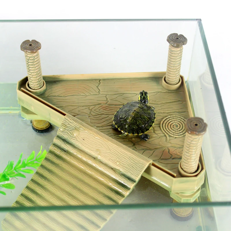 Turtle Climbing Bask Island Platform Aquatic Pet Supplies Turtle Tank