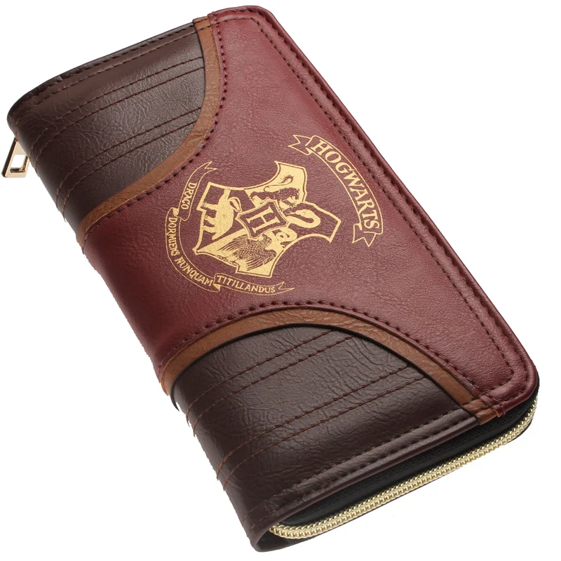 Harry Potter Letter Zip Around Wallet pu Long Fashion Women Wallets Designer Brand Purse Lady Party Wallet Female Card Holder Harry Potter Letter Zip Around Wallet pu Long Fashion Women Wallets Designer Brand Purse Lady Party Wallet Female Card Holder
