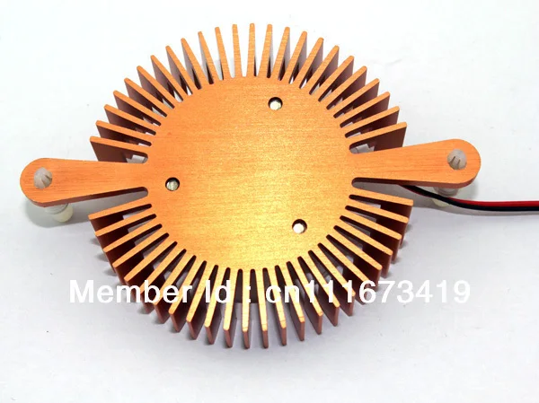 Компьютер 12V 2pin монтажное отверстие 80 мм VGA Видеокарта Охлаждающий радиатор
