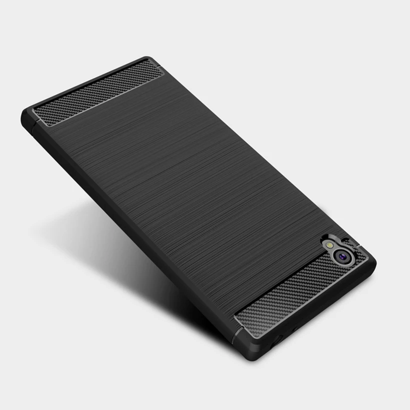 

For Sony Xperia L1 Case Carbon Fiber For Sony L1 Case Xperia 20 2 10 L2 L3 XZ4 XZ2 XZ1 Compact XZ3 XA3 XA2 XA1 Ultra Plus Covers