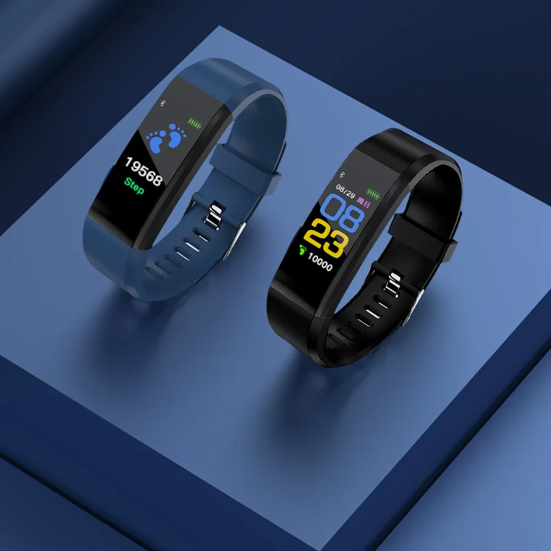 Abbylun Original Smart Bracelet Bluetooth 4.0 Sport Smart Watch with Heart Rate/Blood Monitoring Smart Band For Android iOS 