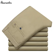 Новые мужские брюки брендовые высококачественные повседневные мужские брюки мужские деловые дизайнерские хлопковые брюки мужские брюки оптом D85