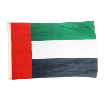 

uae flag 3ft*5ft 90*150cm bandera polyester Flying