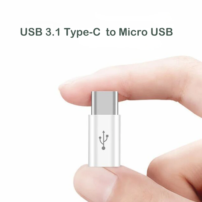 

Universal USB 3.1 Type-C Male Connector to Micro USB Female Converter quick charging support OTG USB-C Data transfer adapter