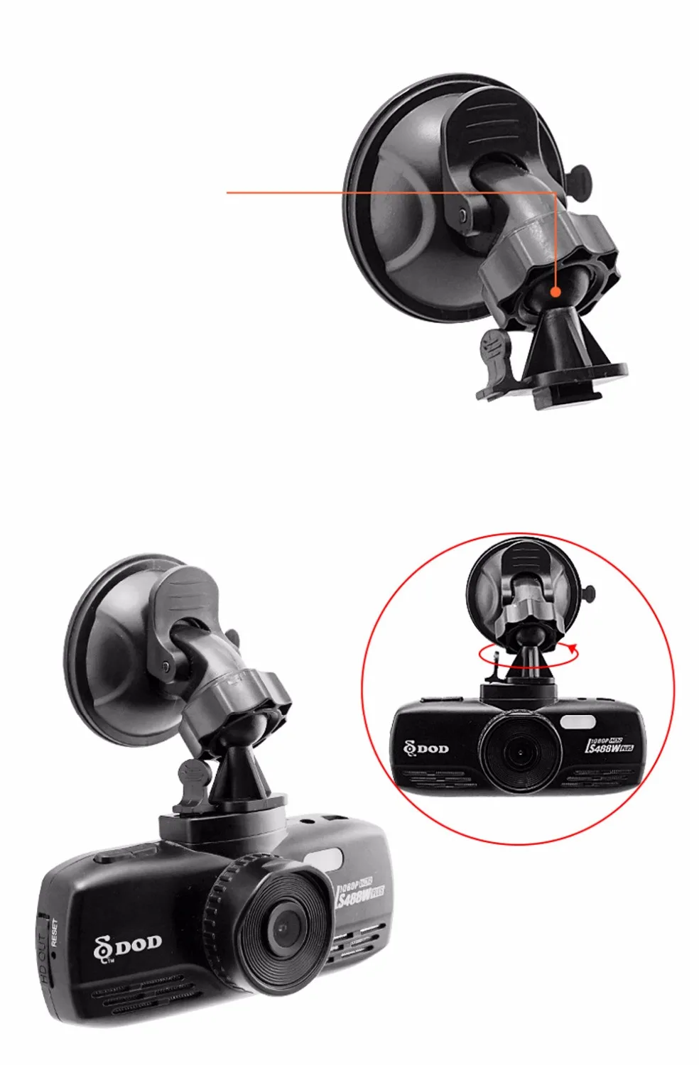 Для оригинальный Xiaomi Yi DVR присоски кронштейн на присоске для регистраторы