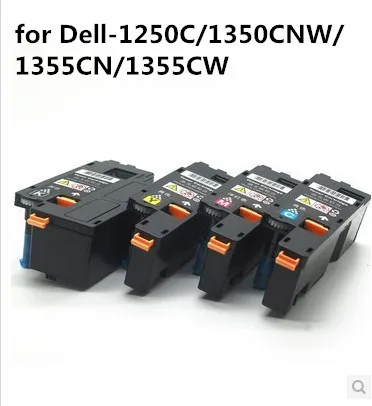 

Compatible for Dell-1250C/1350CNW/1355CN/1355CW printer color toner cartridge 331-0778 331-0777 331-0779 331-0780 with chip