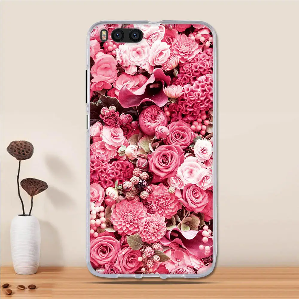 Силиконовый чехол для Xiaomi Mi A1 5X MAX 3 Mix 2S Note 8 SE накладка из ТПУ телефона чехол|case for