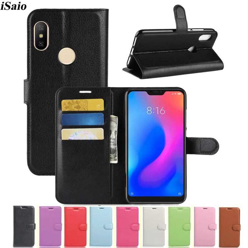 

For Xiaomi Redmi Note 6 Pro Wallet Case Flip Leather Cover Xiomi Xiami Redmi Note 6 Pro Note6 6Pro Phone Case TPU Card Holders