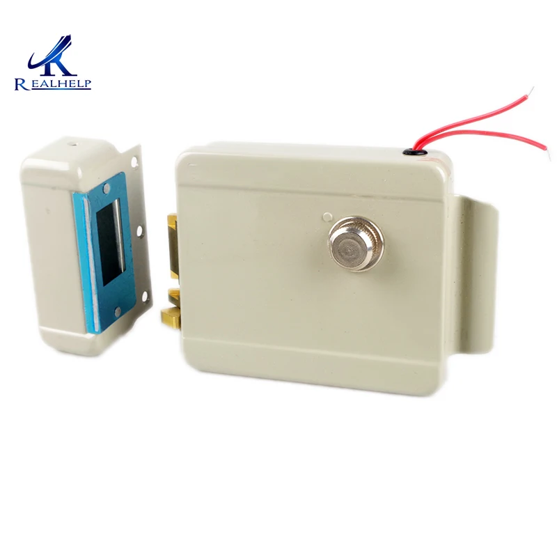 Left Right Open Lock Electric Door Lock Motor Drive Lock for Video Door Phone Access Control System Suitable for All door