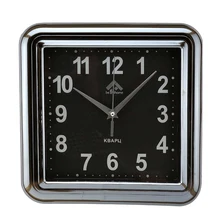

Black Square Large Wall Clocks Simple Living Room Office Study Quartz Digital Needle Wall Clock Home Decoration reloj de pared