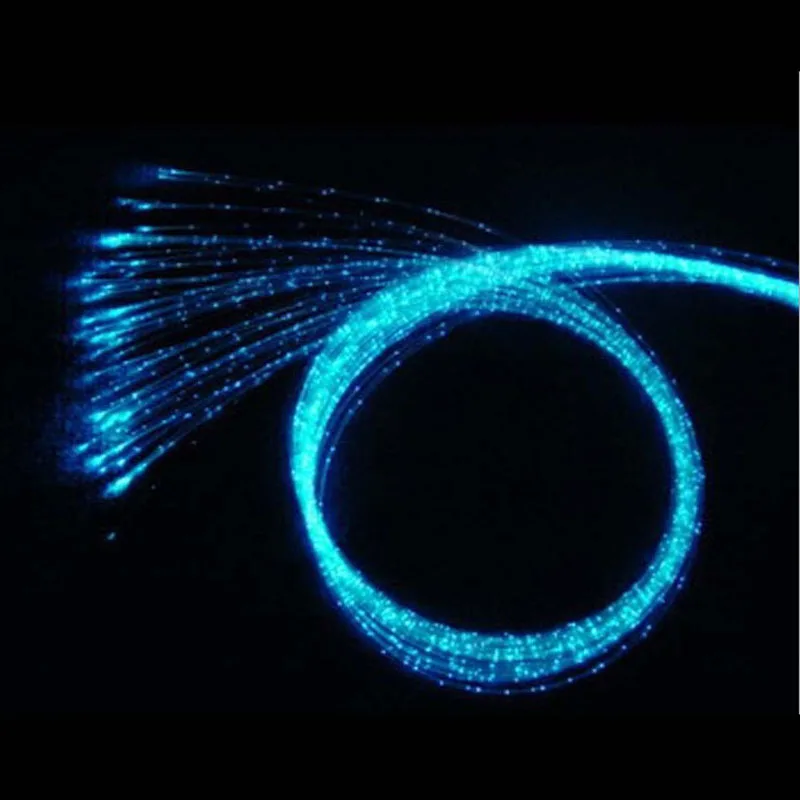 Sparking flash point glow PMMA plastic fiber optic sparkle cable 1 Roll X 150m/350m/700m/1500m/2700m/Roll express