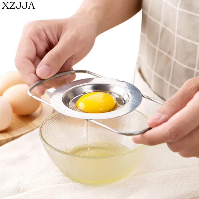 XZJJA Creative Adjustable Stainless Steel Egg Yolk Separator Eco