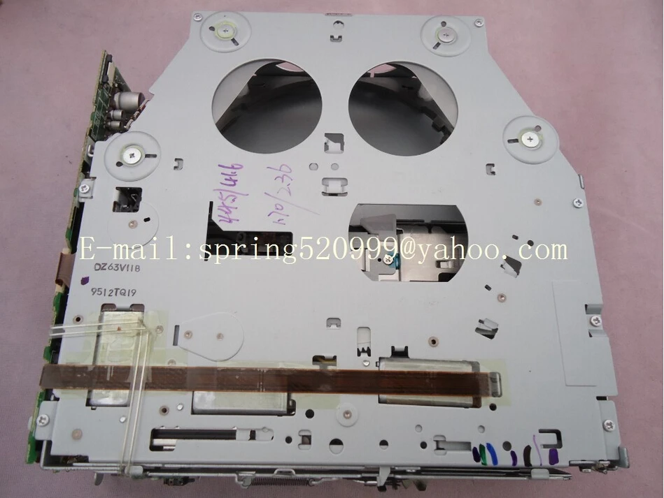 100% абсолютно новый Alpine 6 DVD механизм changer DZ63V11B для компаса Toyota FJ Chrysler Changer