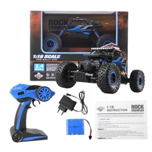 RC автомобиль 4WD 2,4 ГГц восхождение дистанционного Управление Bigfoot внедорожный автомобиль игрушка для детей рок-кроулер гоночный автомобиль ралли машина для преодоления препятствий игрушки