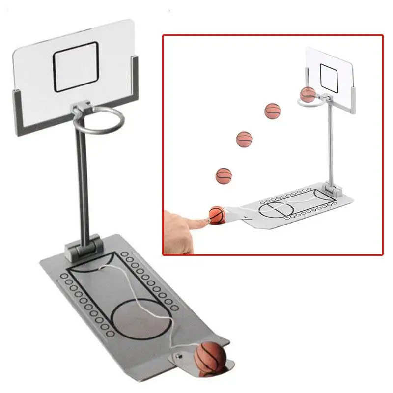 Buy Desk Ball Finger Basketball Rack Metal Desktop
