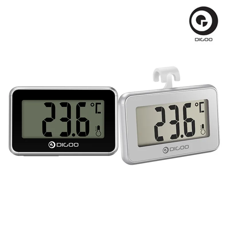 

Digoo DG-TH1100 TH1100 2Pcs Couple Home Mini Digital Indoor Thermometer Temperature Security Meter Monitor