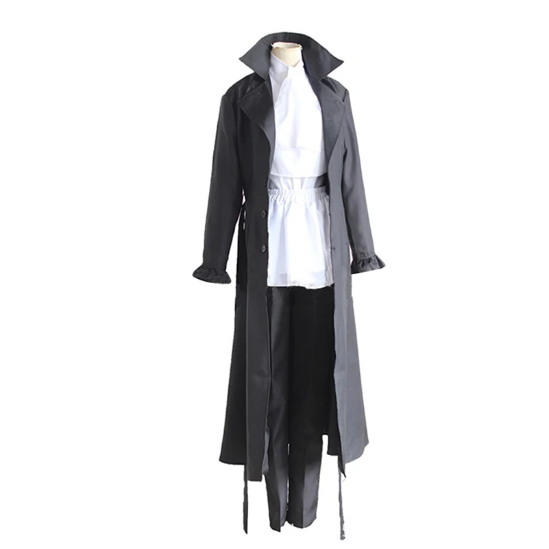Bungo Stray Dogs Akutagawa Ryunosuke Trench Full Set Cosplay Costume