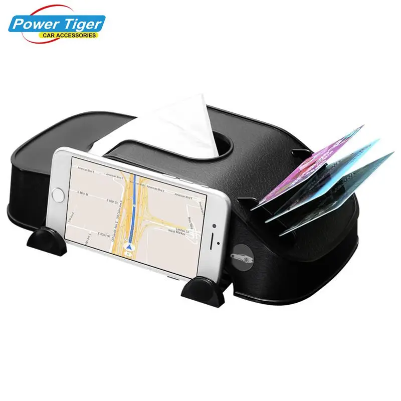 Car-Tissue-Box-Phone-Holder-Card-ABS-Creative-Multifunction-Storage-Tidying-Case-Decoration-Tools-Auto-Interior