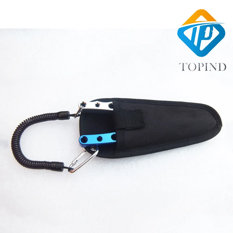 

TOPIND Cutters Split Ring Pliers Hook Remover Fish Holder with Sheath and Lanyard Fishing Pliers 6PCS