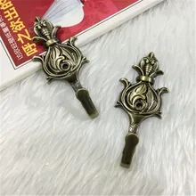 Новая корона сплав Шторы галстук задней стенке Крючки Tieback держатели шляпа пальто Одеяние вешалка Интимные аксессуары Домашний Декор