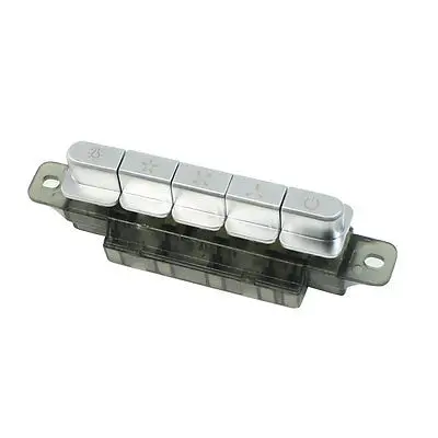

MQ165 3-Interlock 1-Reset 1-Latching 5 Keys Switch 250VAC 4A for Cooker Hood