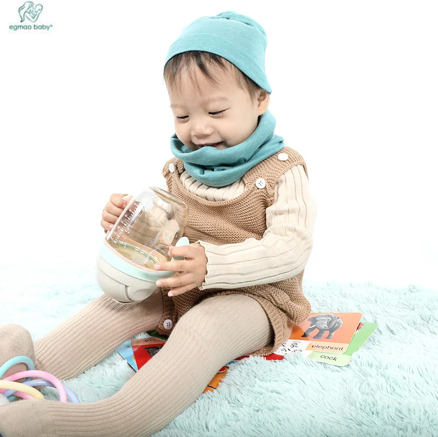

0-24M Newborn Baby Boys Girls Warm Hat Kids Solid Color Beanies Knotted Cap sleep wear cap soft nice boys girls hats Sleep Caps