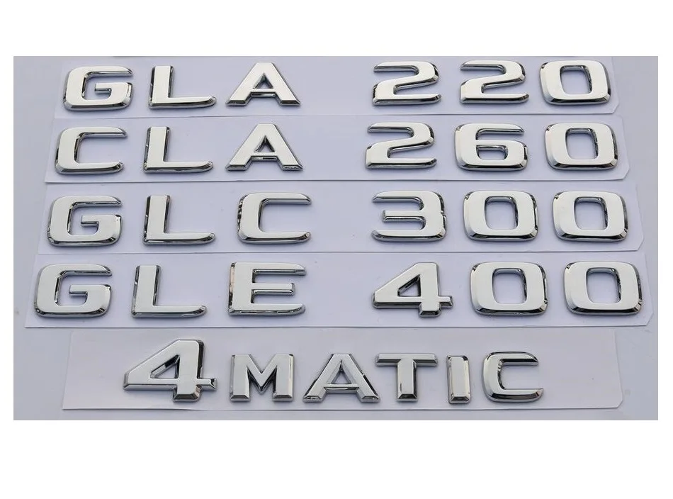 Плоская хромированная эмблема W204 W205, наклейка C200, C250, C300, C350, C63, автомобильная эмблема, эмблема, звезда, логотип, Эмблема для Mercedes Benz, AMG