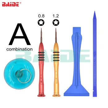 Online Precise Screwdriver Pry Tools Suctorial Cup 5 In 1 Custom Tools Kit For IPad 1 2 3 4 Mini IPhone Tablet PC Mobile Phone Repair