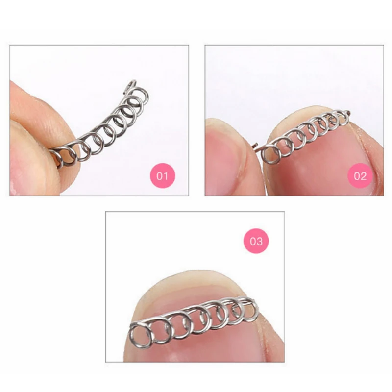 12pcs/box Ingrown Toe Nail Corrector Stainless Steel Wire Nails Straightener Fixer Pedicure Foot Care Toenail Correction Tool