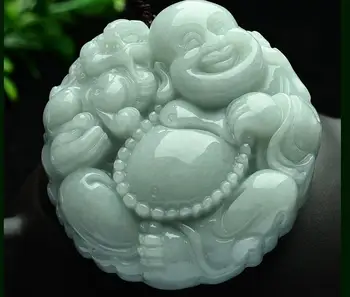 

Fashion women lady Maitreya Buddha Pendant Necklace