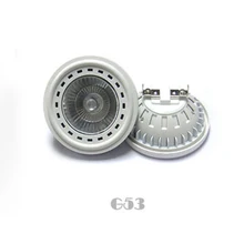 48 шт./лот 12 Вт G53 GU10 COB светодиодный AR111 лампа spotlight AC85-265V серебро/белого цвета в африканском стиле высокого качества COB AR111 лампа DHL