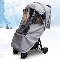 Warm Waterproof Snow Wind Rain Cover Baby Stroller Accessories  Dust Shield Compatible For Babyzen YOYO or Universal 