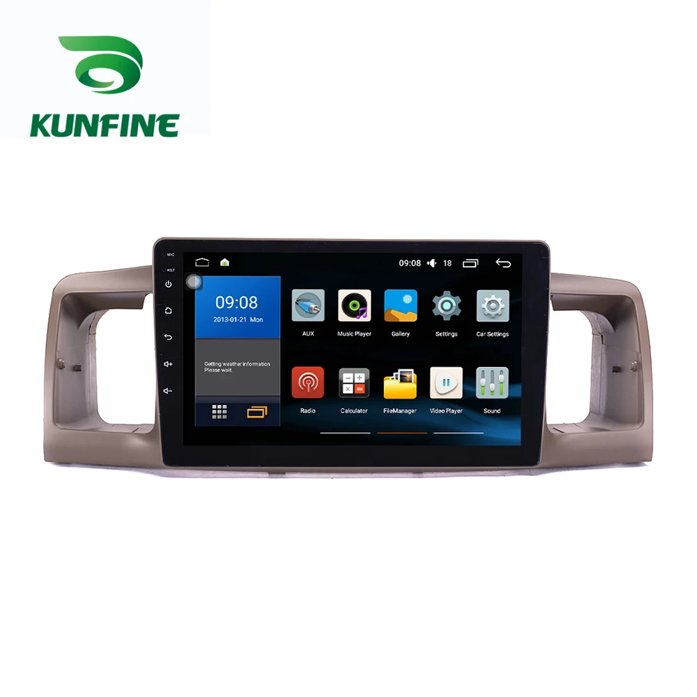 Android Car DVD GPS Navigation Multimedia Player Car Stereo For Toyota Corolla 2007-2012 Radio Head unit (3)