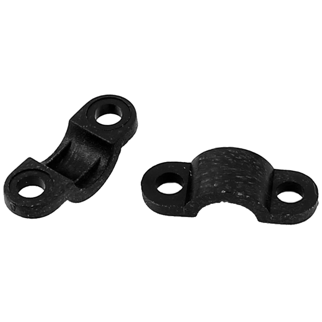 70Pcs Screws Mounted Arched Cable Clamp Clip Tie 21 x 7mm for 3mm Wire