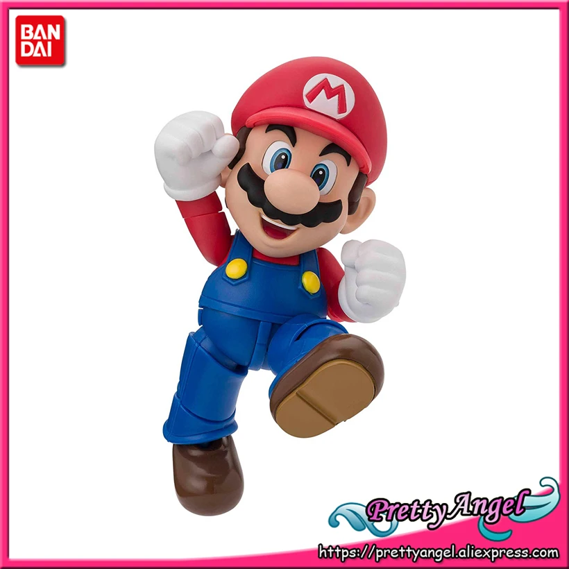 Красивый ангел-натуральная Bandai Tamashii Наций S. H. Figuarts Super Mario Brothers MARIO фигурку