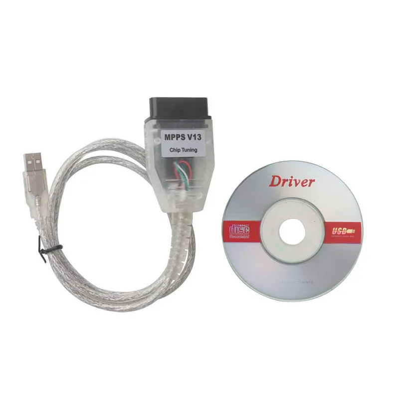 Высокое качество SMPS MPPS V13.02 OBD2 K CAN ECU чип тюнинг V13 + Flasher кабель Бесплатная доставка