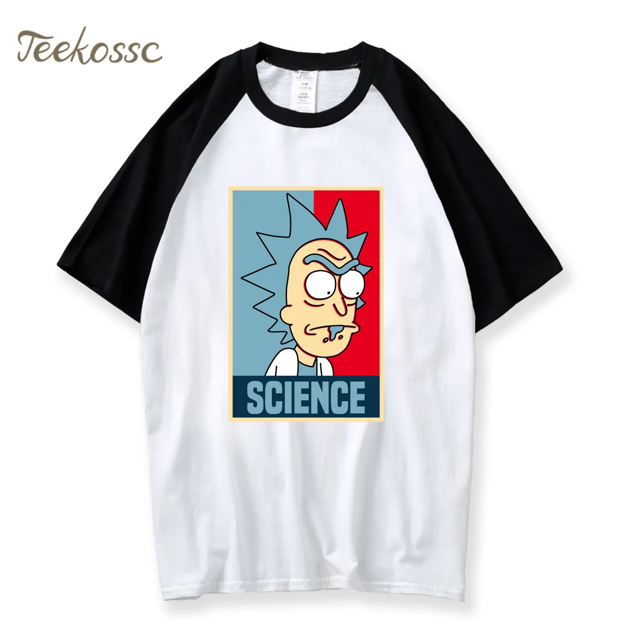 Rick et Morty t-shirt hommes Science Rick Morty drôle t-shirt 2018 été Camisetas Hombre garçon mâle 100% haut en coton dessin animé t-shirts