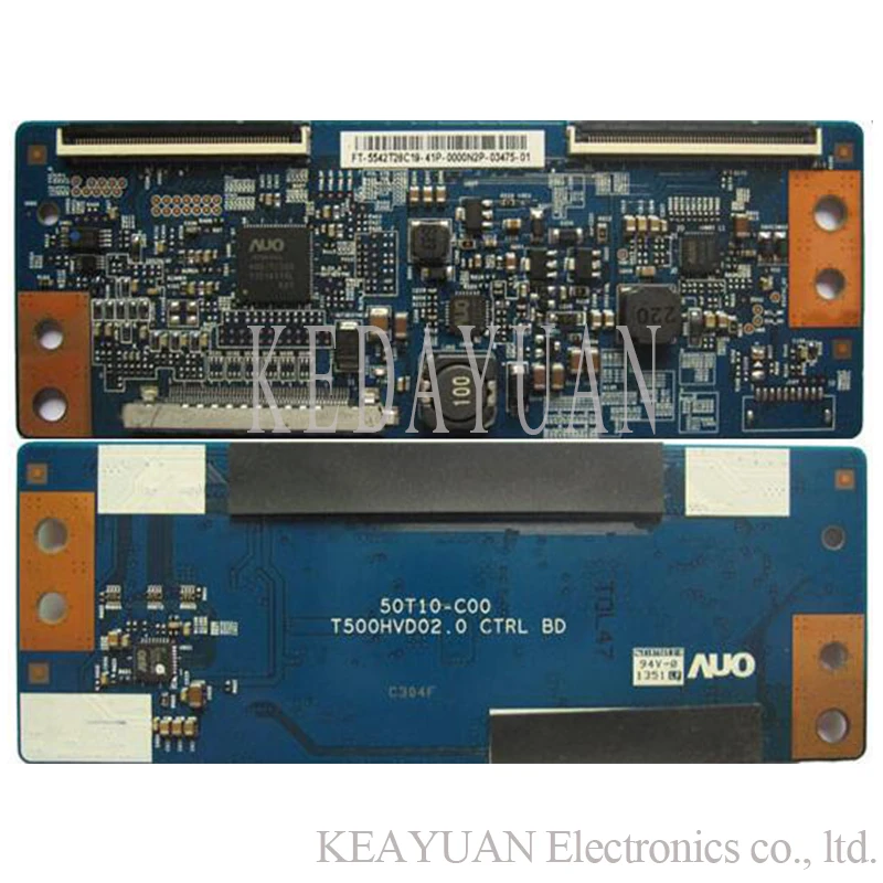 

free shipping 100% test work original for T500HVD02.0 CTRL BD 50T10-C00 Logic Board