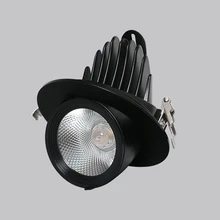 LukLoy светодиодный Spotlight Nordic УДАРА поворотный света Embedded диафрагма Skylight Гостиная потолок коридор фон отверстие огни