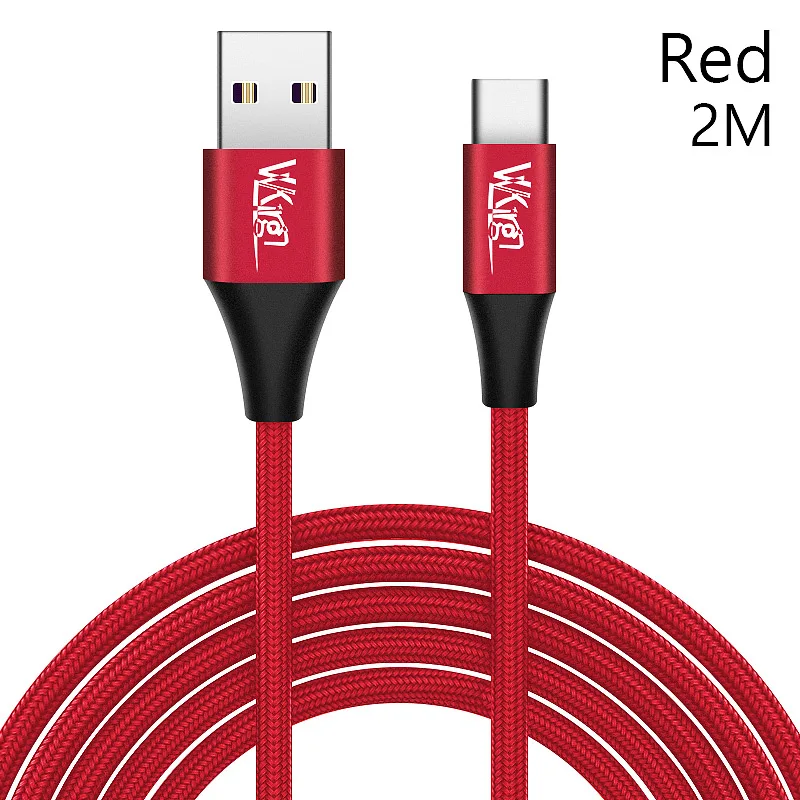 VVKing USB быстрая зарядка type C кабель QC3.0 3A зарядка 1,5 м 2 м для samsung Xiaomi huawei LG Быстрая зарядка 3,0 телефонный кабель Шнур