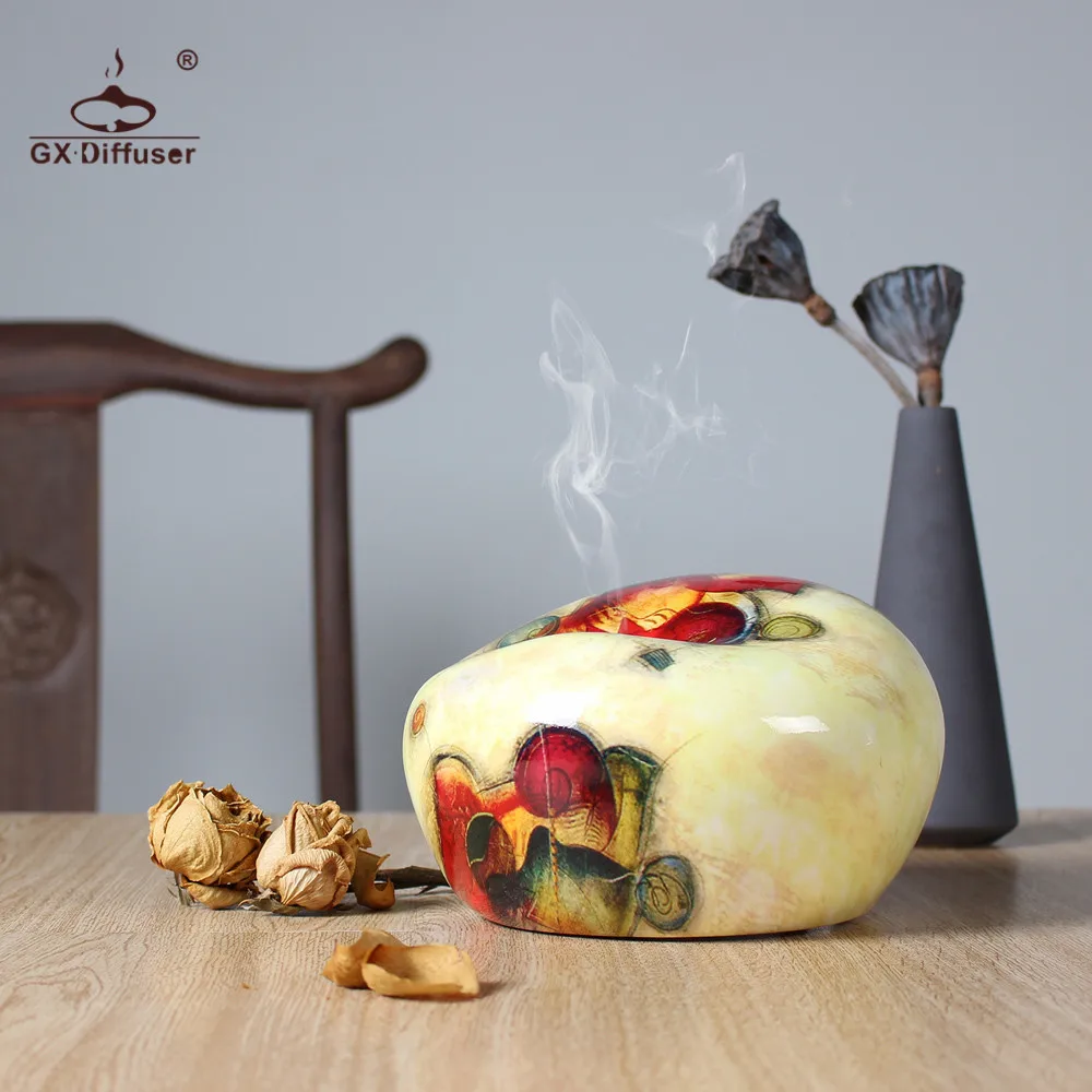 

GX.Diffuser 200ml Ultrasonic Aromatherapy Diffuser Dry Protect Ultrasonic Essential Oil Aroma Diffuser Air Humidifier Mist Maker
