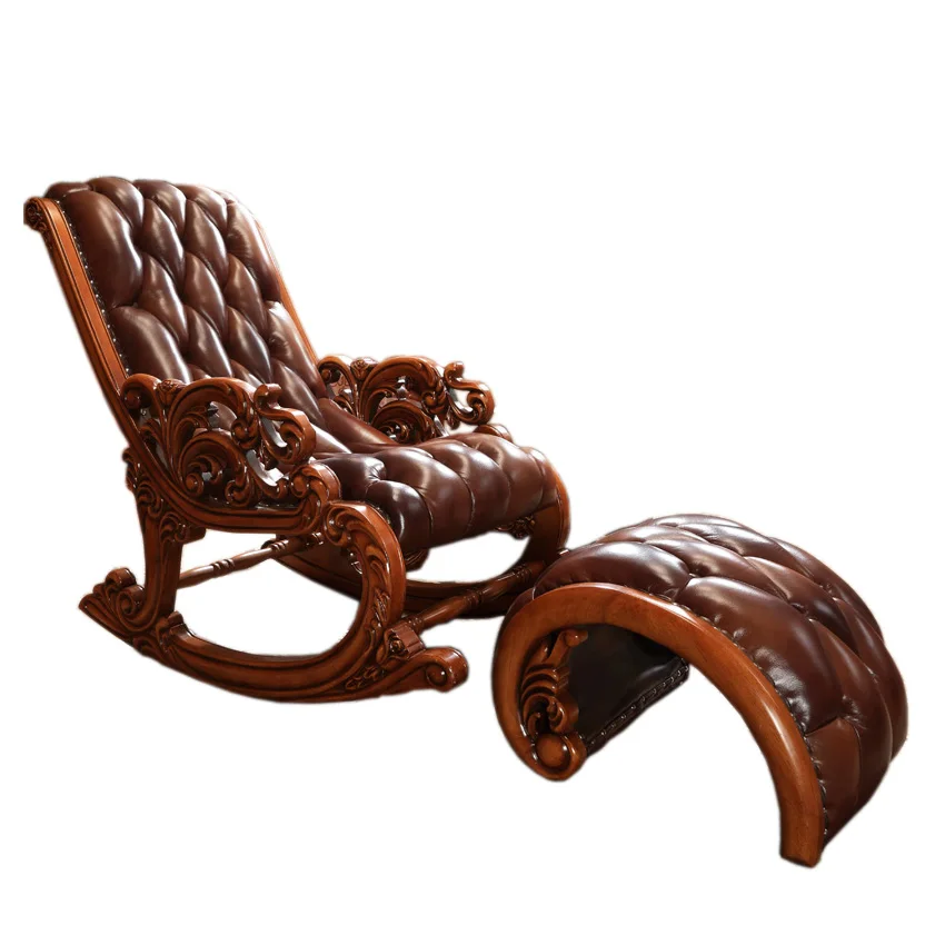 European french style Lounge Chair for luxury bedroom furniture cama